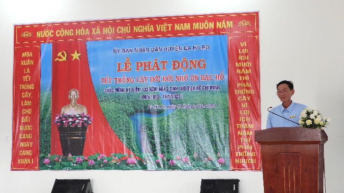 Lễ phát động “Tết trồng cây đời đời nhớ ơn Bác Hồ” nhân kỷ niệm 133 năm Ngày sinh Chủ tịch Hồ Chí Minh